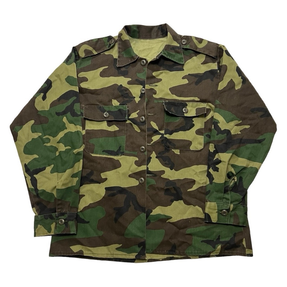 Vintage Army Camo Shacket